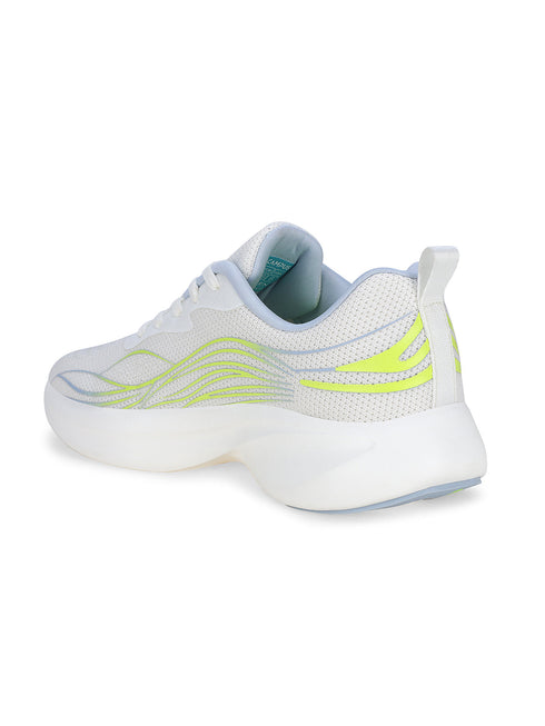 SAVVY White Women's Sports Shoes